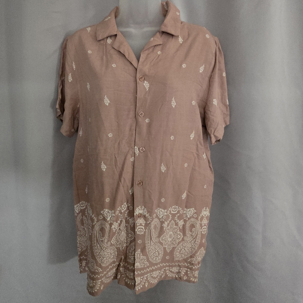 AND NOW THIS Bandana Print SS Shirt - Picture 2 of 7